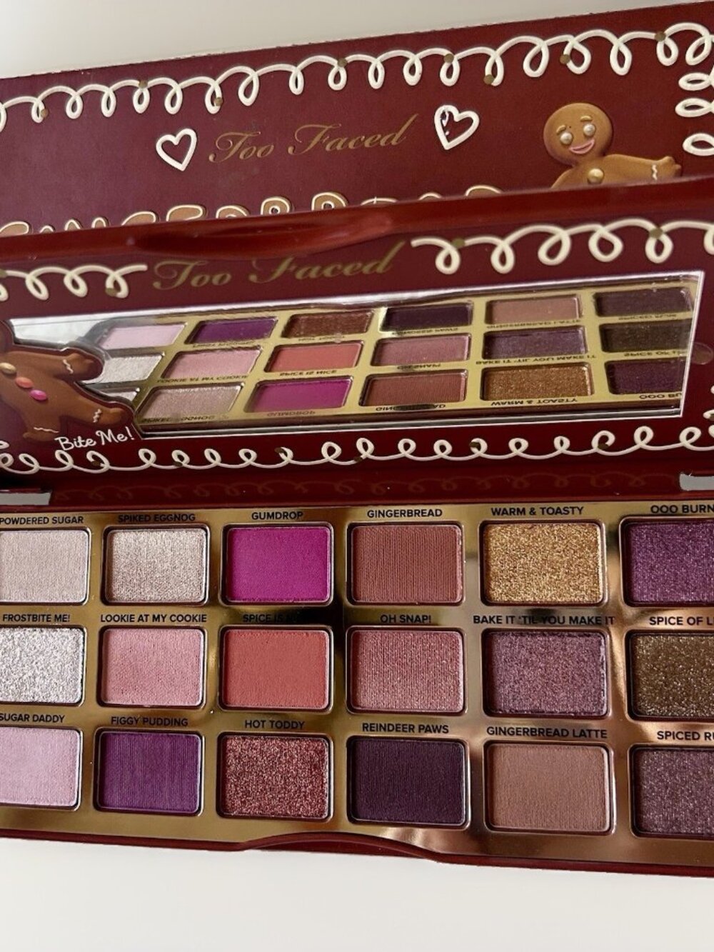 Too Faced Gingerbread Spice 18 Color Eyeshadow Palette Limited Edition - NWB